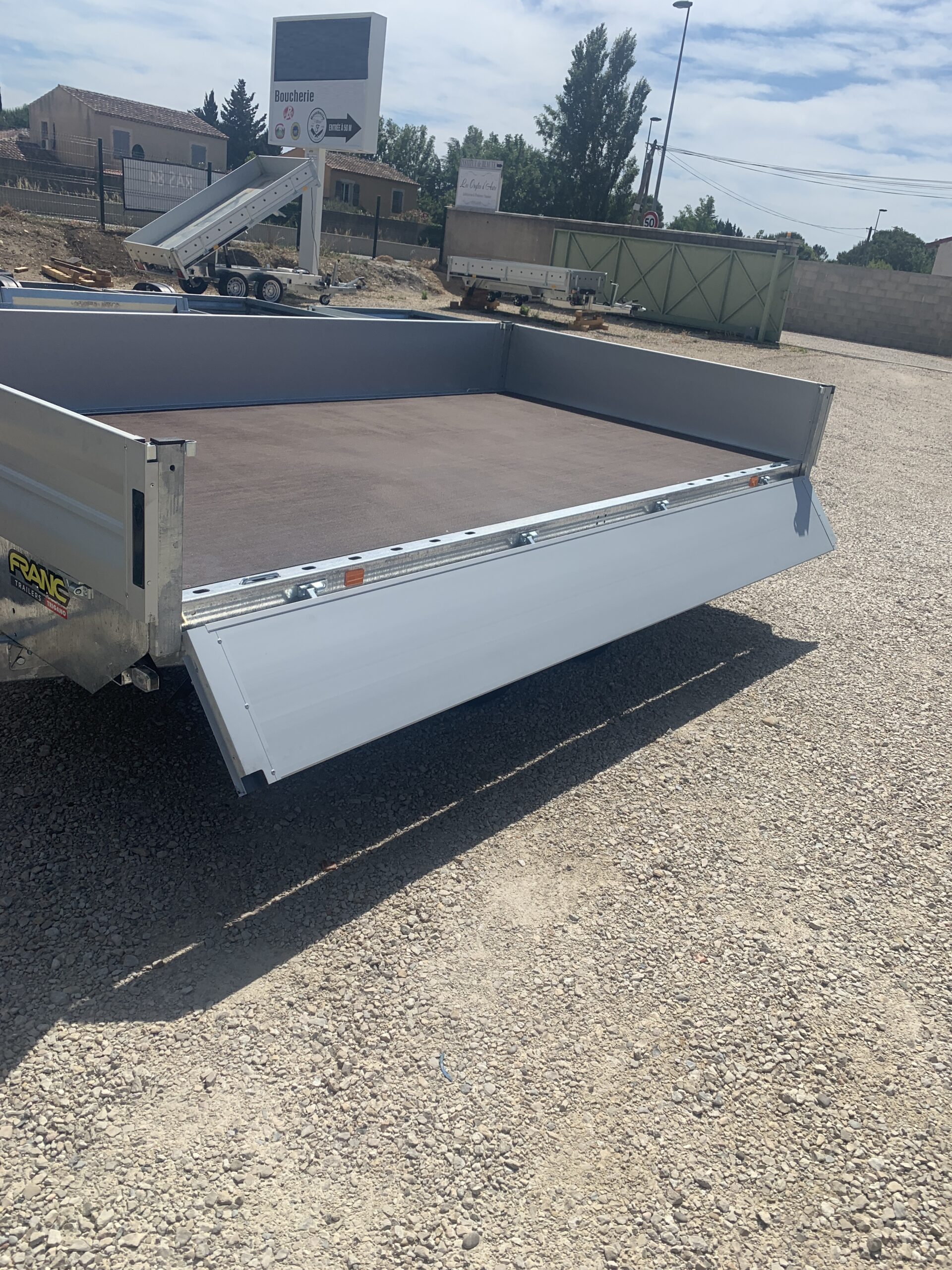 remorque plateau franc ris340f200